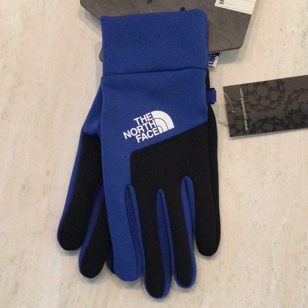 The North Face Etip Gloves Unisex Size Medium Blue TNF Winter Glove - Picture 5 of 15